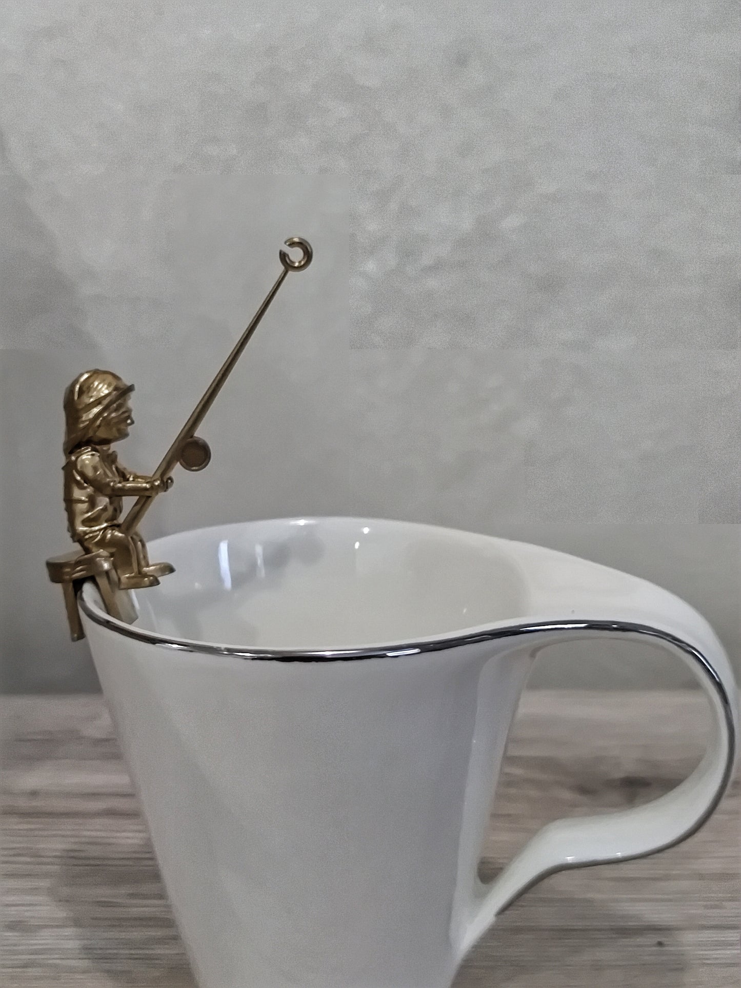 2 Teebeutel Halter Resin