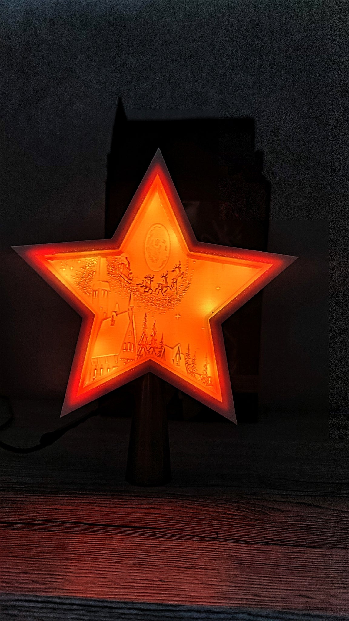 Christbaumspitze LED