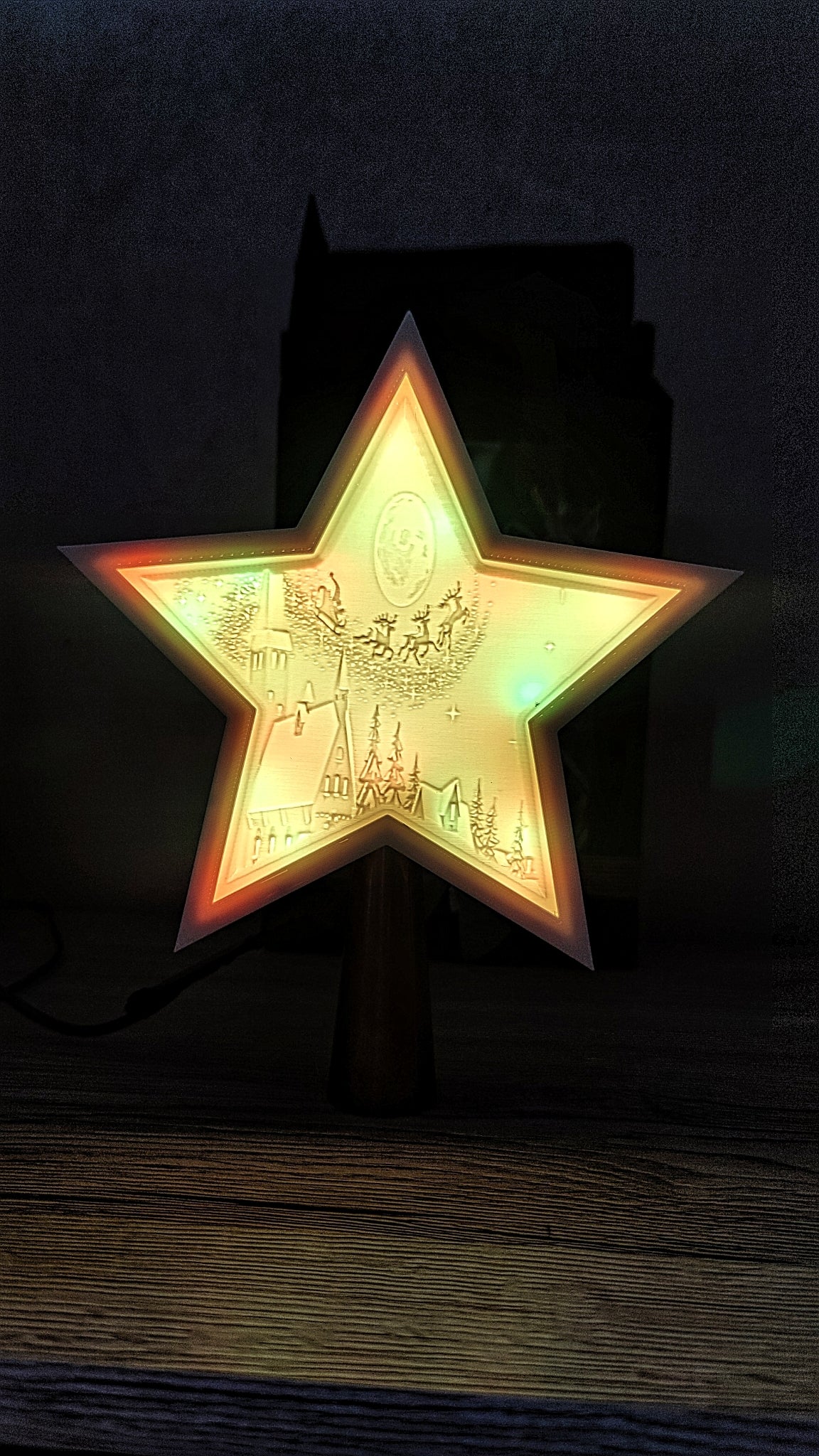 Christbaumspitze LED