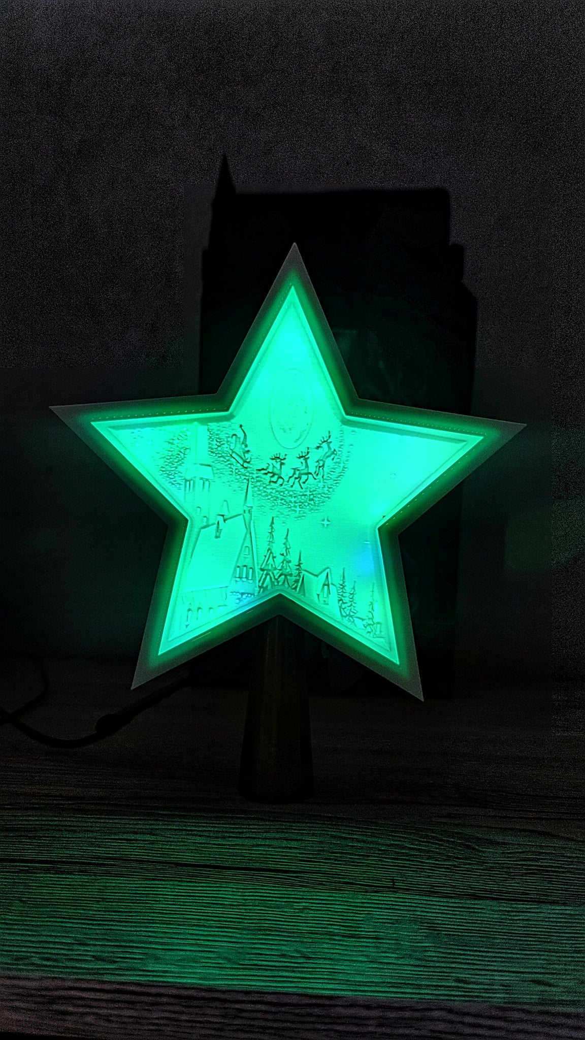 Christbaumspitze LED
