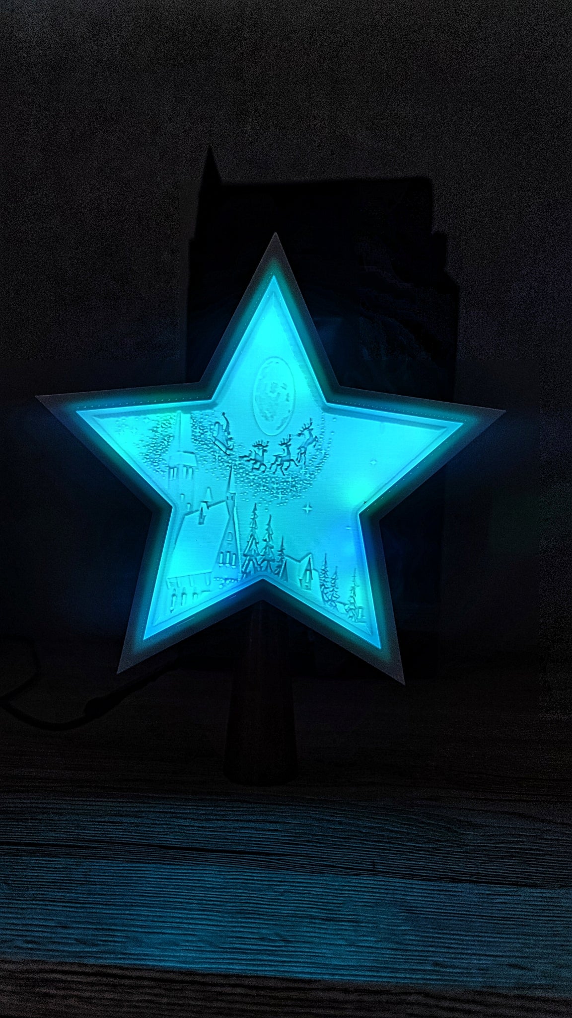 Christbaumspitze LED