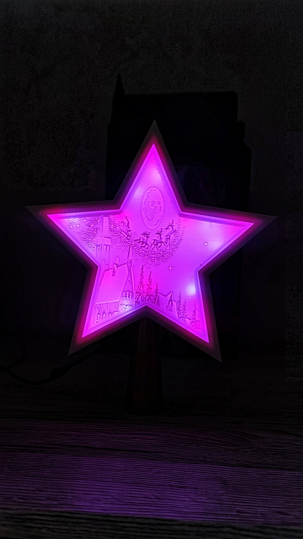 Christbaumspitze LED