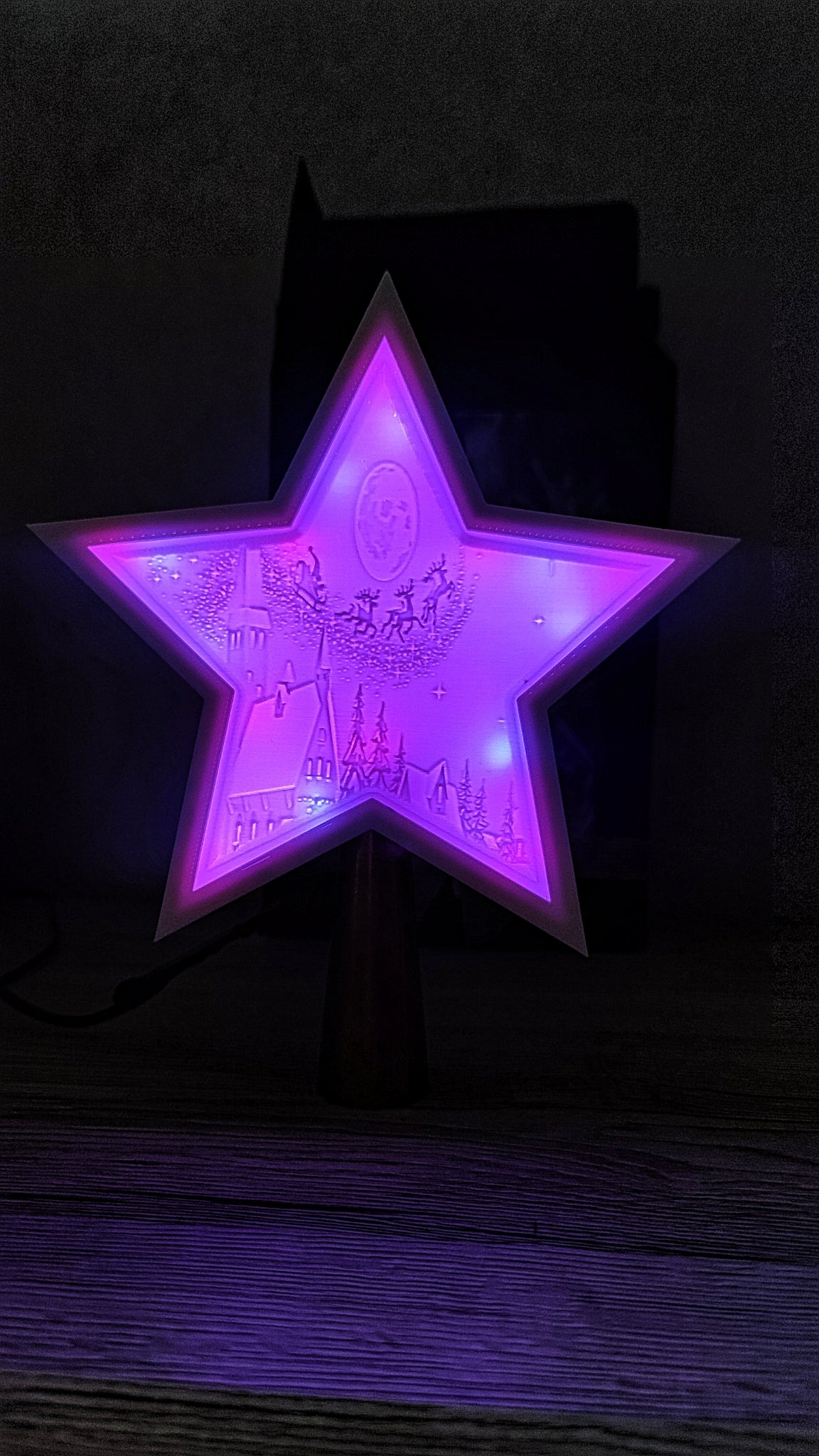 Christbaumspitze LED