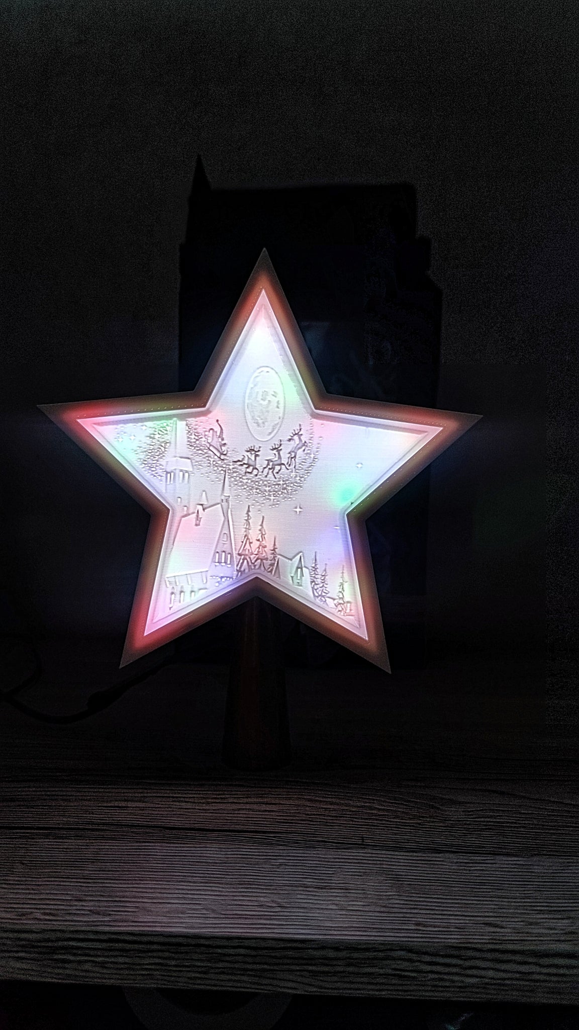 Christbaumspitze LED
