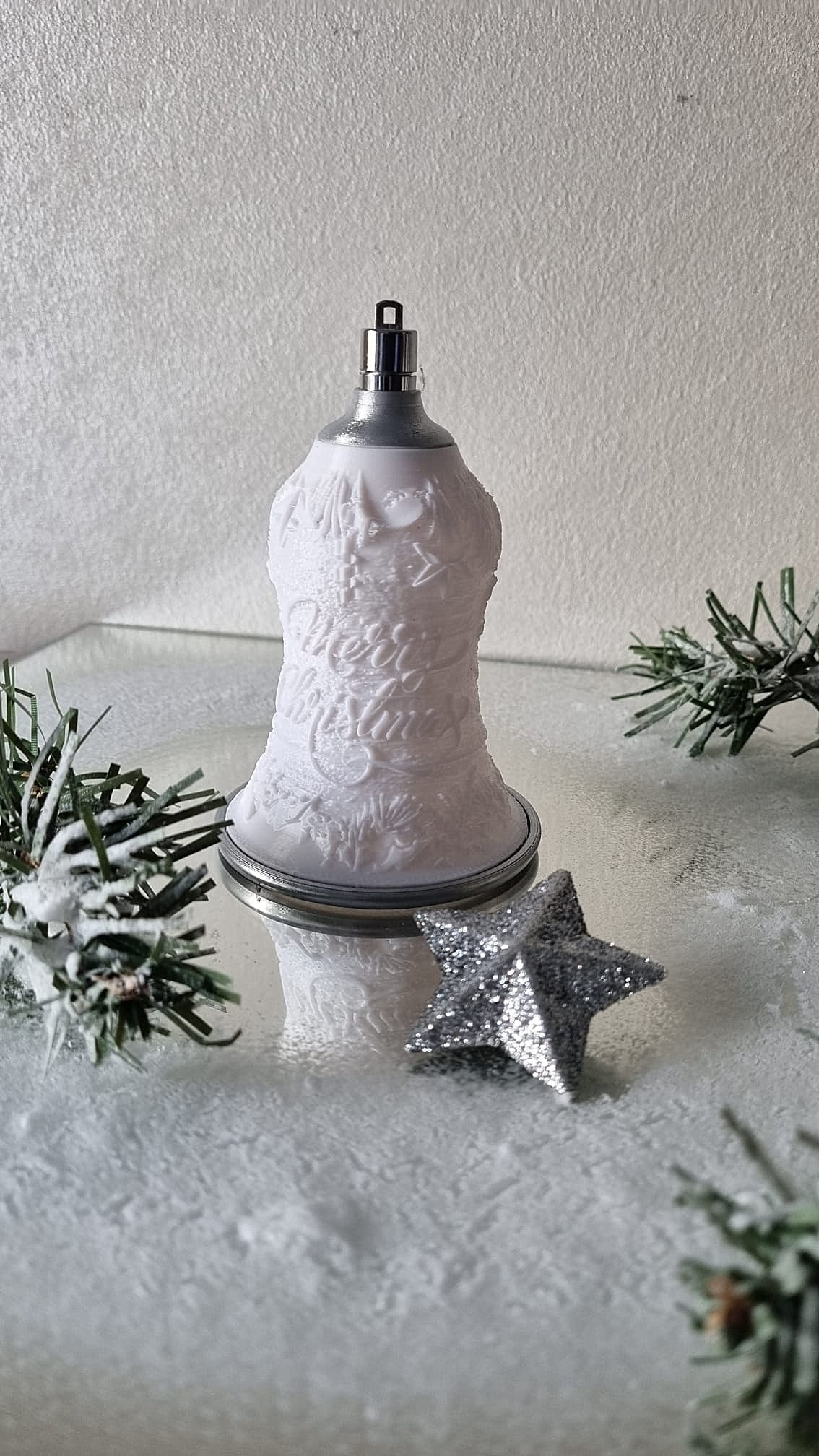 Weihnachtsglocke "Merry Christmas"