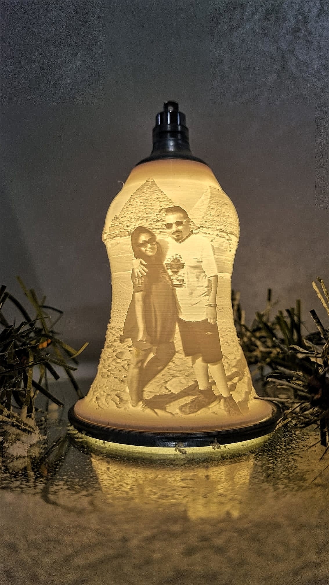 Weihnachtsglocke personalisiert