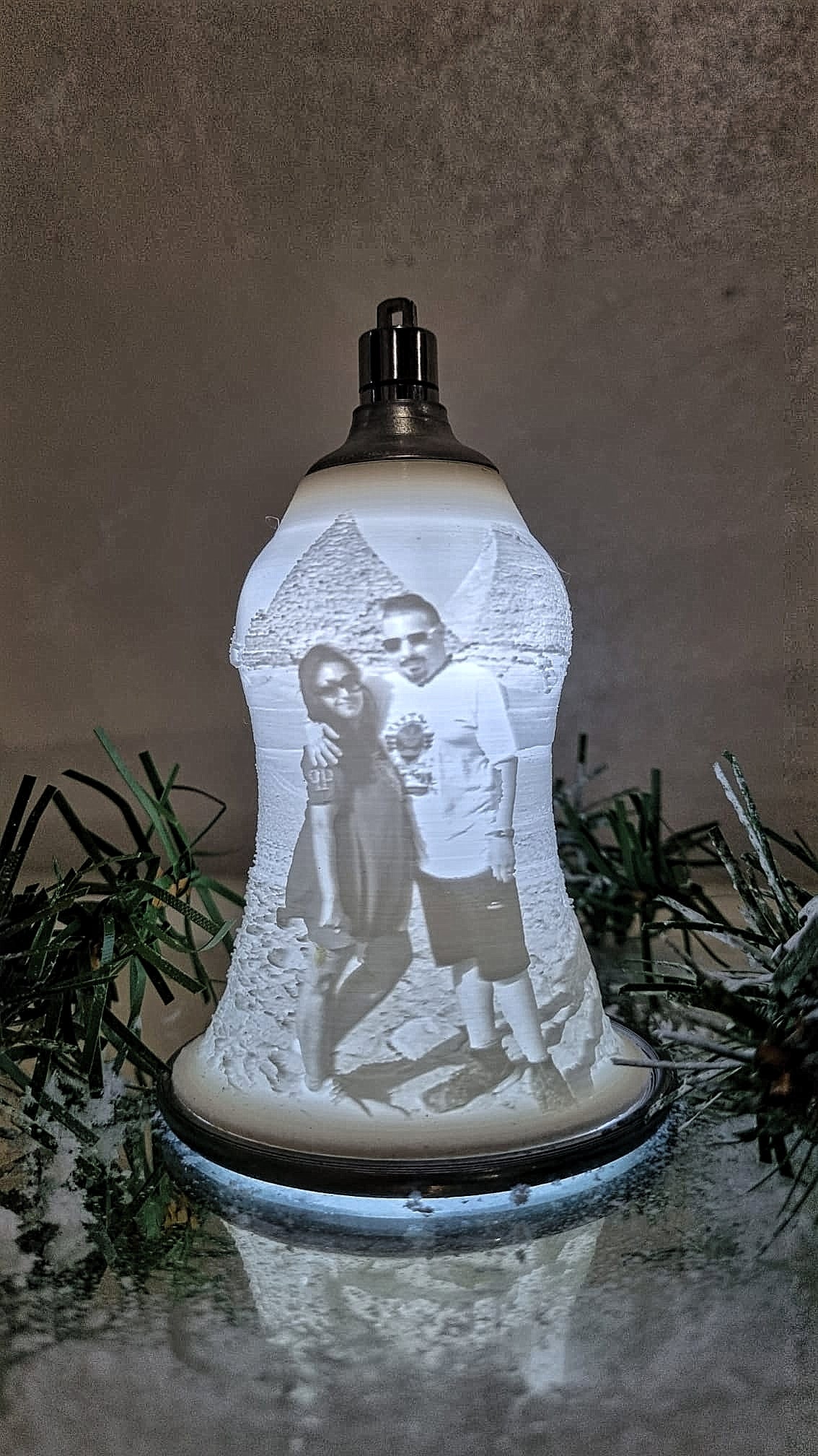 Weihnachtsglocke personalisiert