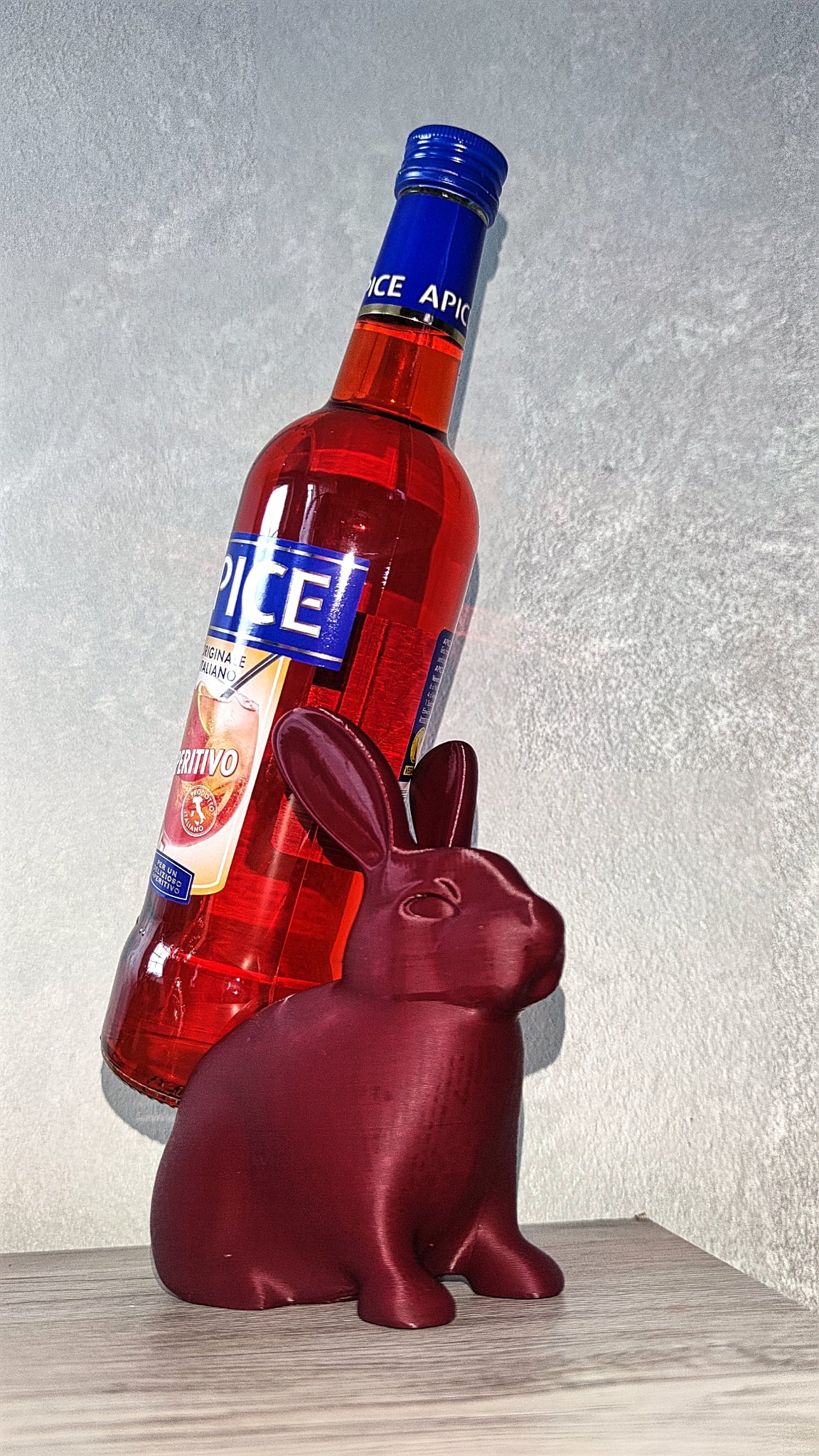 Hase Flaschenständer "Ostern"