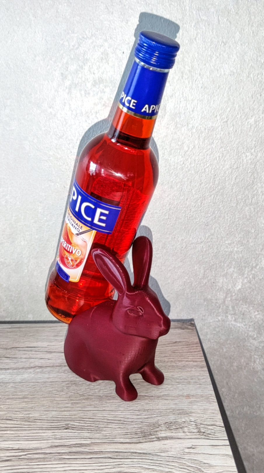 Hase Flaschenständer "Ostern"