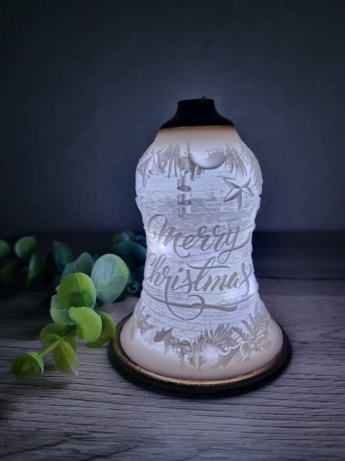 Weihnachtsglocke "Merry Christmas"