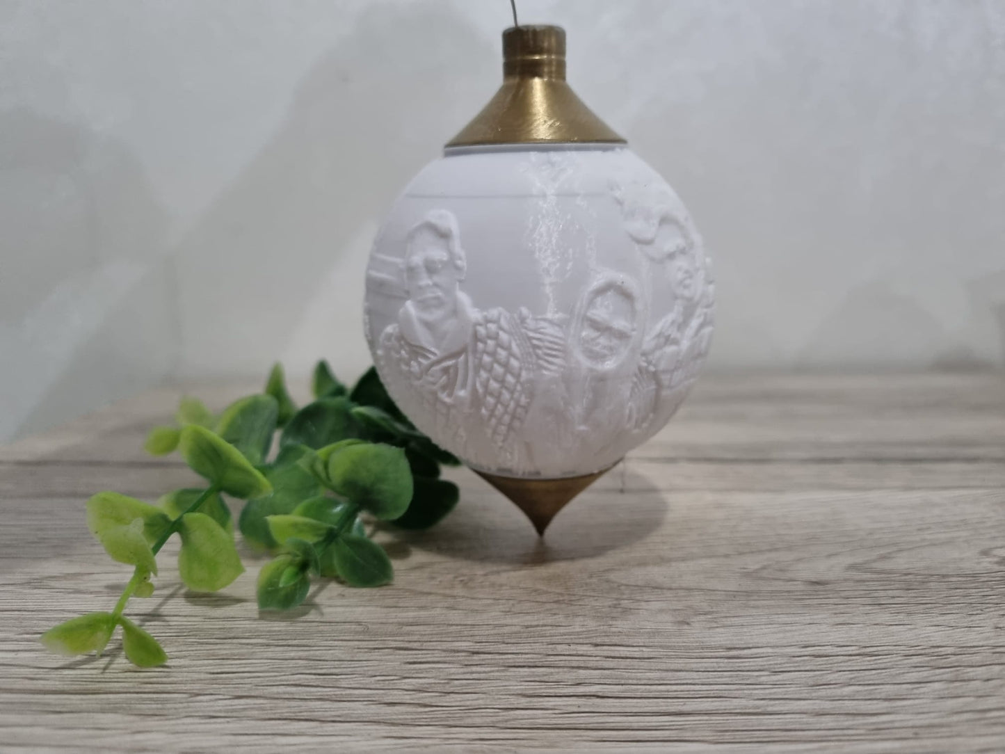 Weihnachtskugel personalisiert