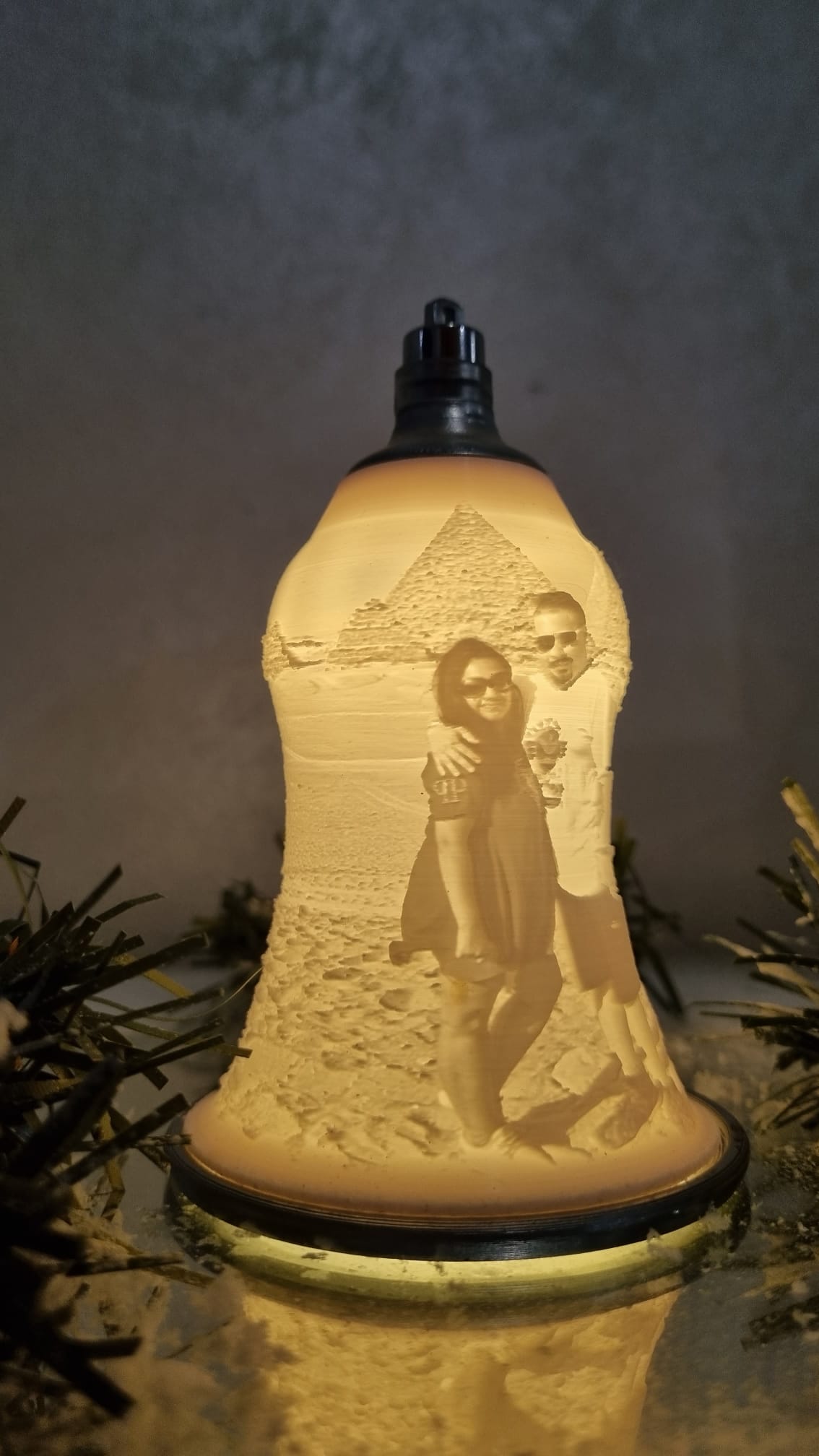 Weihnachtsglocke personalisiert