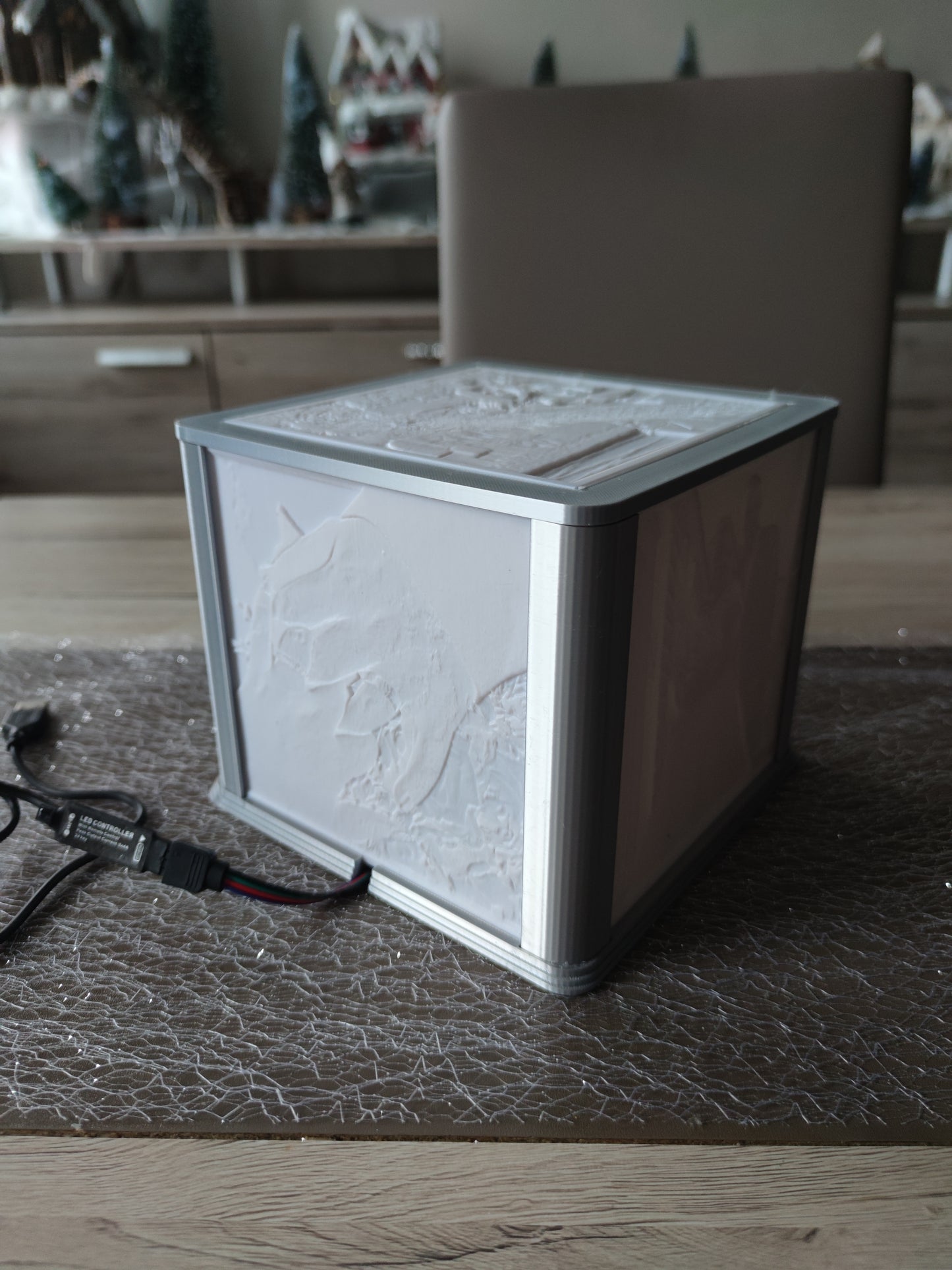 Personalisierte Lichtbox groß