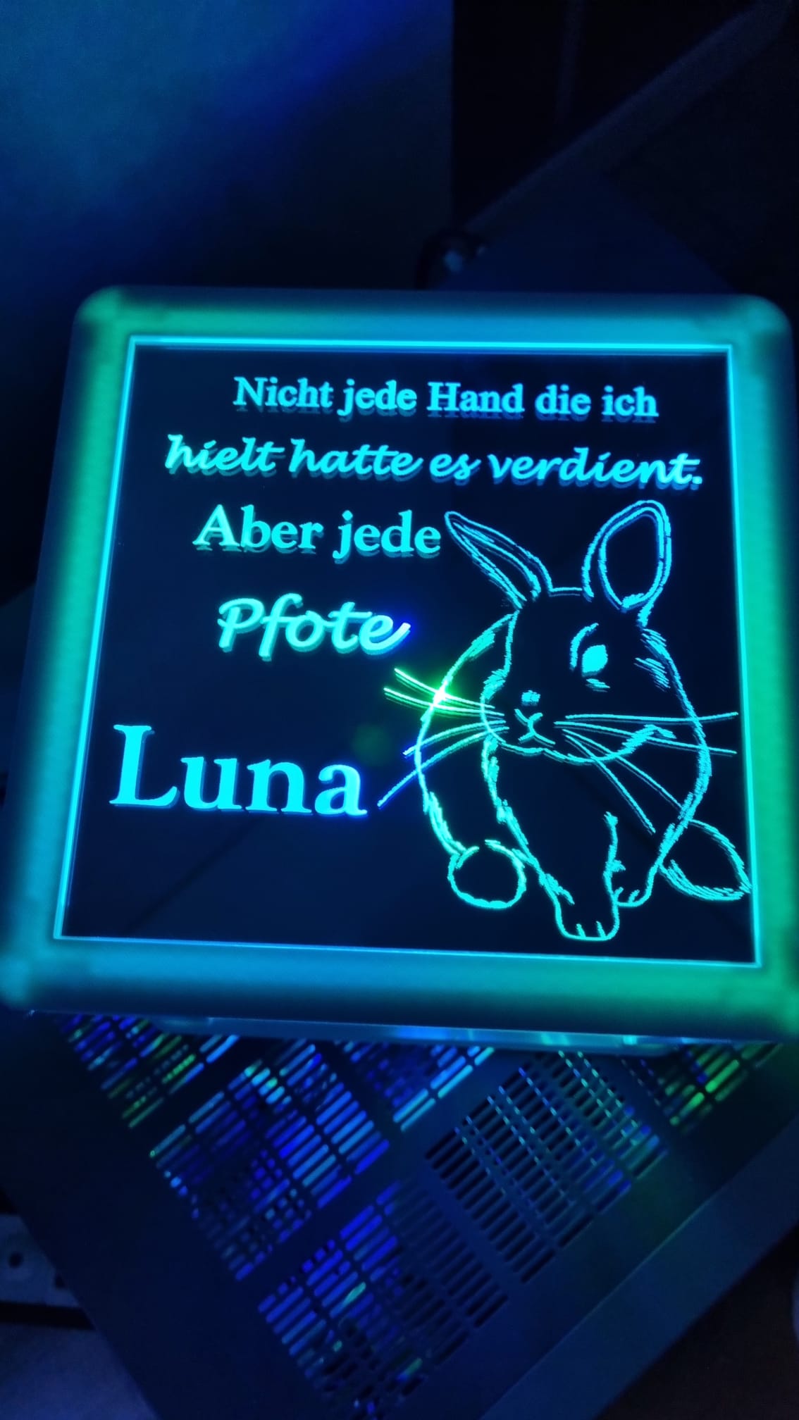 Spiegel Würfel personalisiert !!