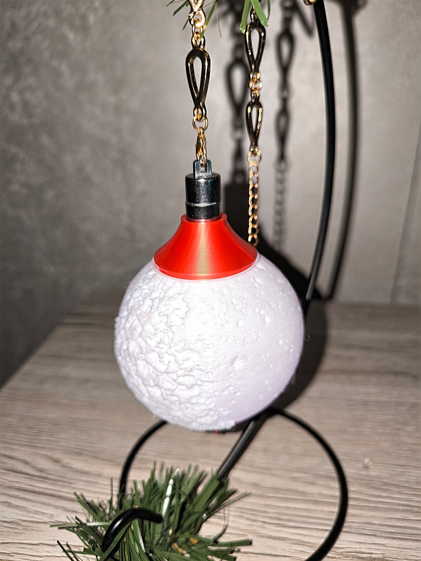 Kugel Schneemann/Weihnachtsmann
