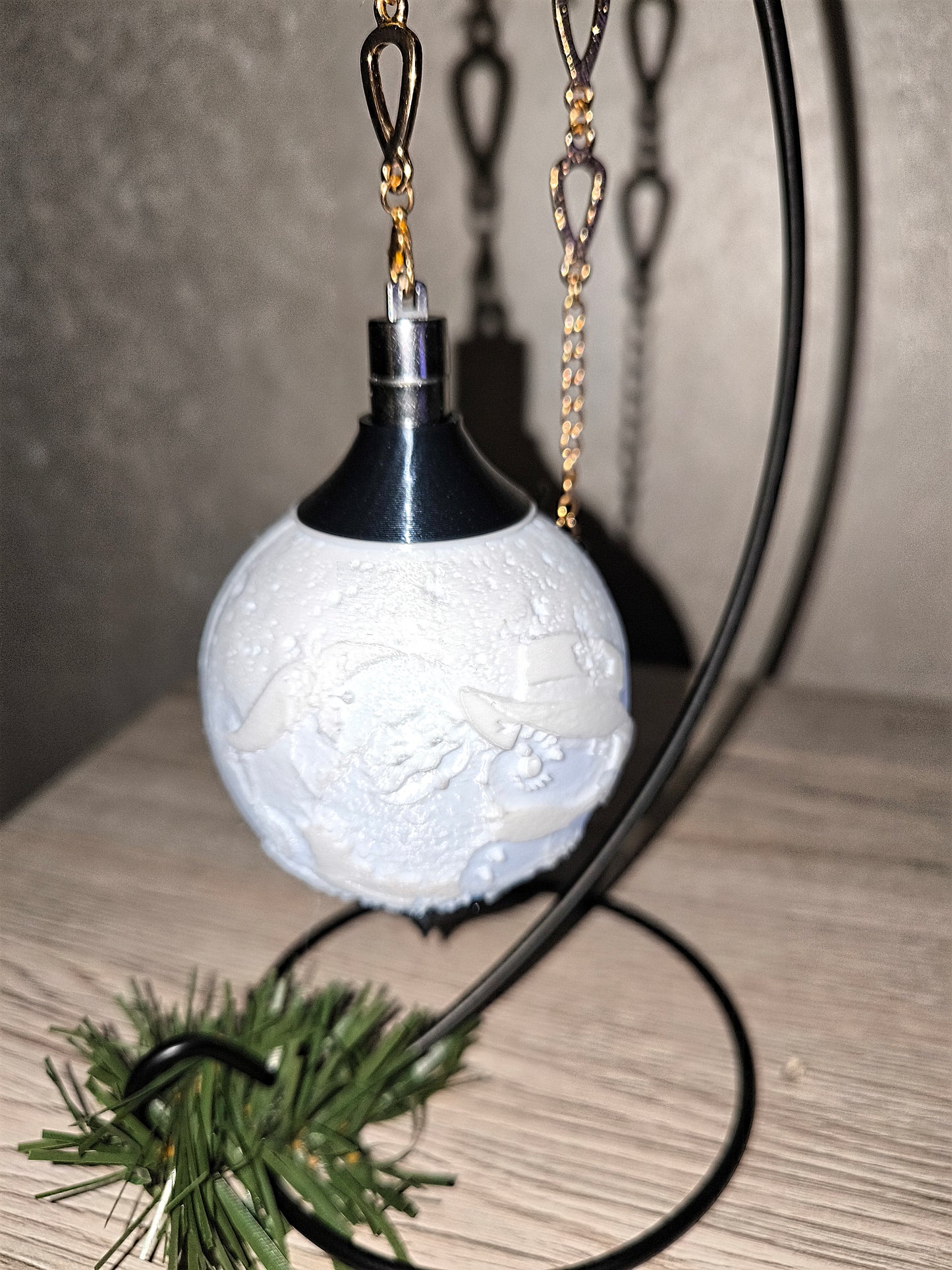 Kugel Schneemann/Weihnachtsmann
