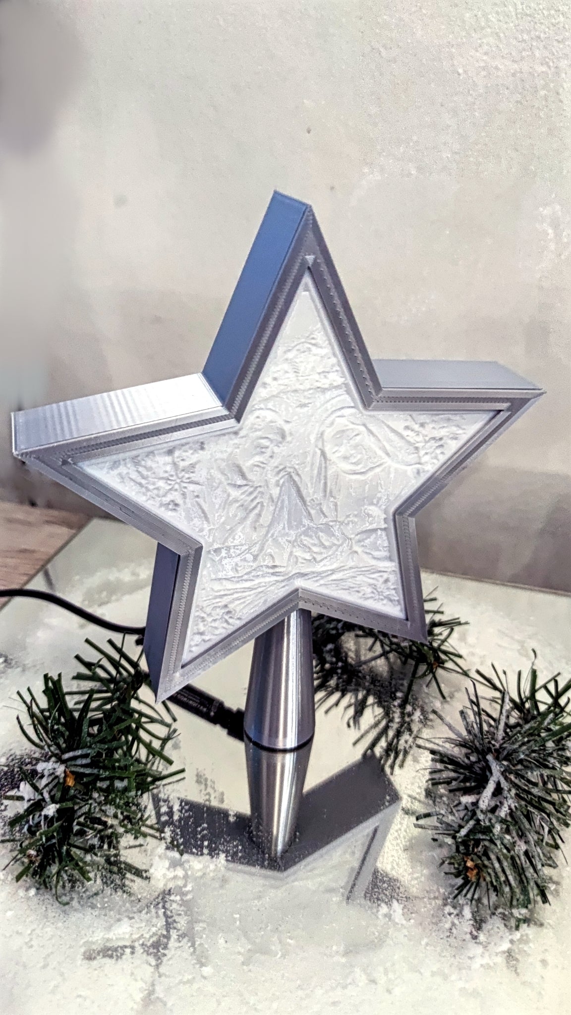 Christbaumspitze LED