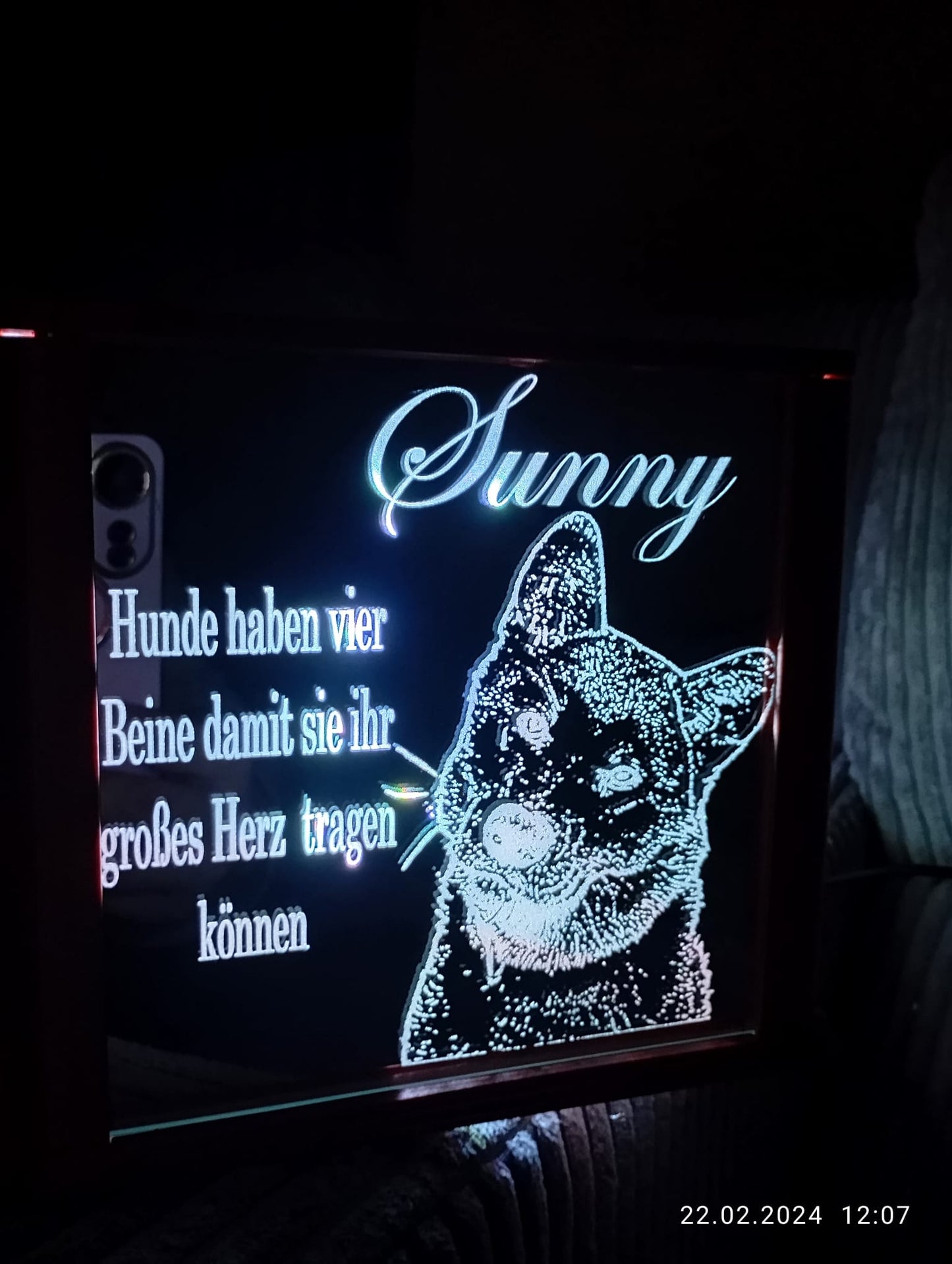 Spiegel Würfel personalisiert !!