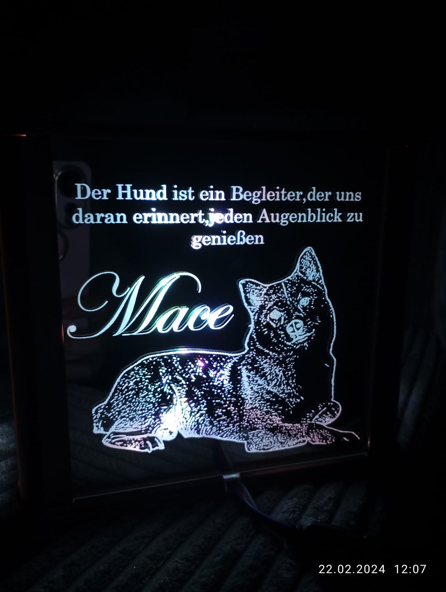 Spiegel Würfel personalisiert !!