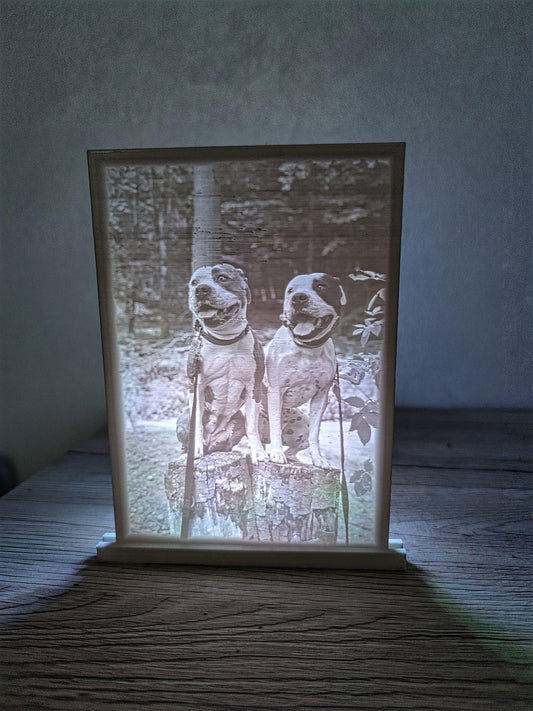 Lithophane standard personalisiert